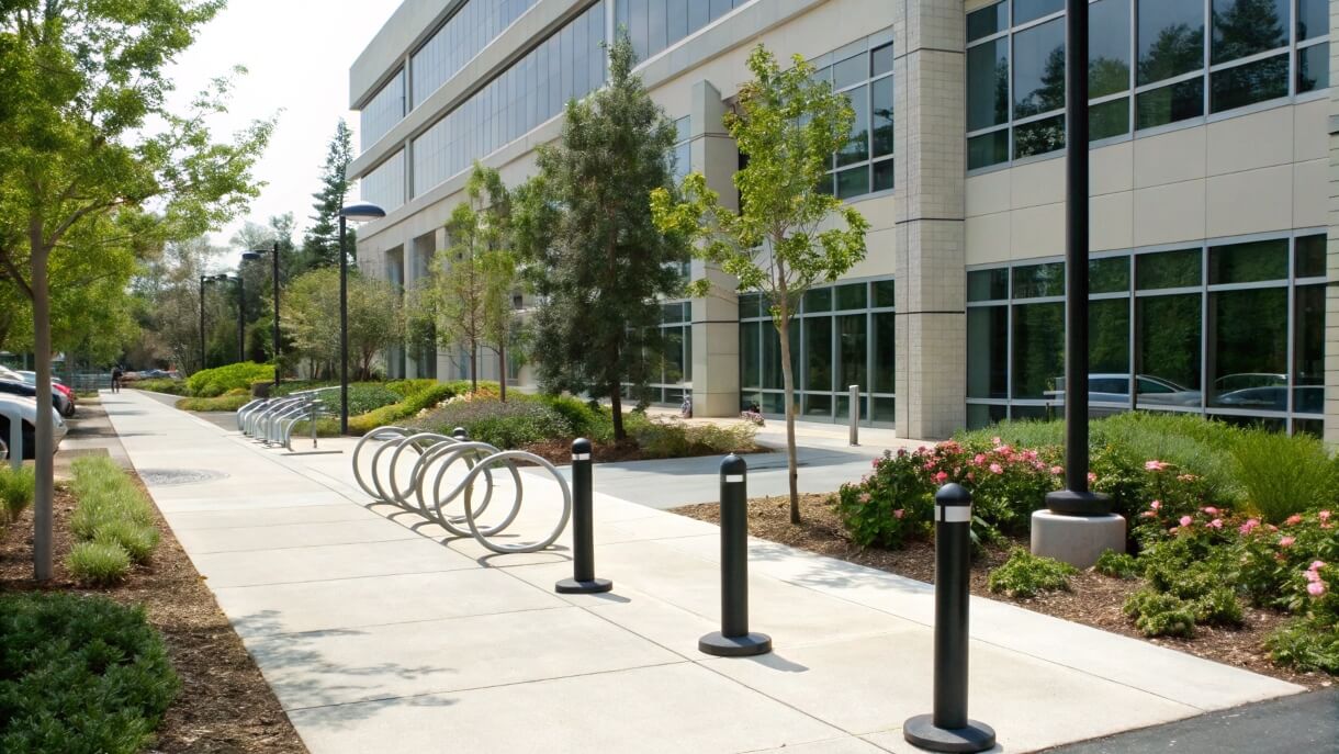 Read more about the article What Outdoor Features Can Make Your Office a Safer Place to Work?